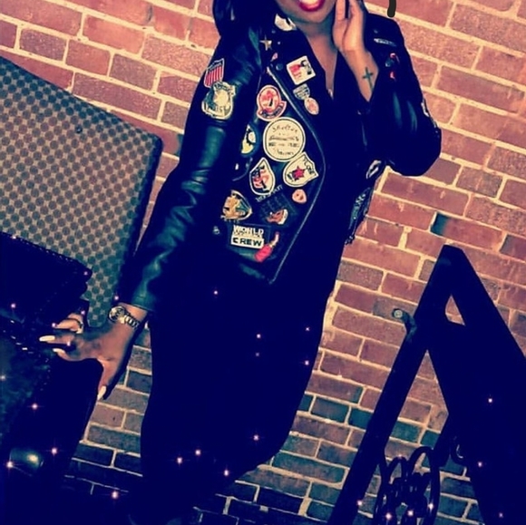 Leather Patch Jacket - Picture 2 of 3